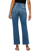 The Callie Boot Cut Crop Jeans