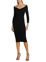 Soraya Off-The-Shoulder Body-Con Dress