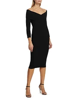 Soraya Off-The-Shoulder Body-Con Dress