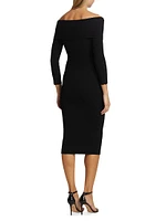 Soraya Off-The-Shoulder Body-Con Dress