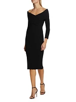 Soraya Off-The-Shoulder Body-Con Dress