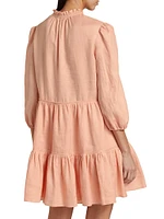 Hawken Linen Tiered Minidress