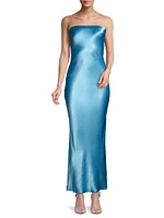 Moondance Strapless Midi-Dress