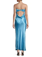 Moondance Strapless Midi-Dress