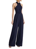 Murphy Ii Linen-Blend Wide-Leg Jumpsuit