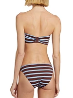 Ella Convertible Stripe Bikini Top