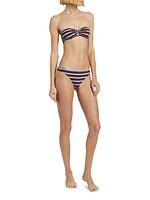 Ella Convertible Stripe Bikini Top