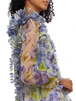 Natura Flower Tulle Dress