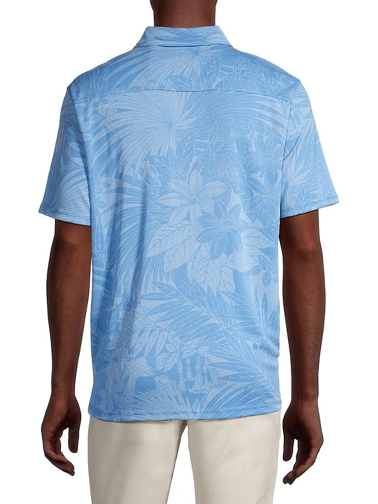 Santiago Paradise Graphic Polo Shirt