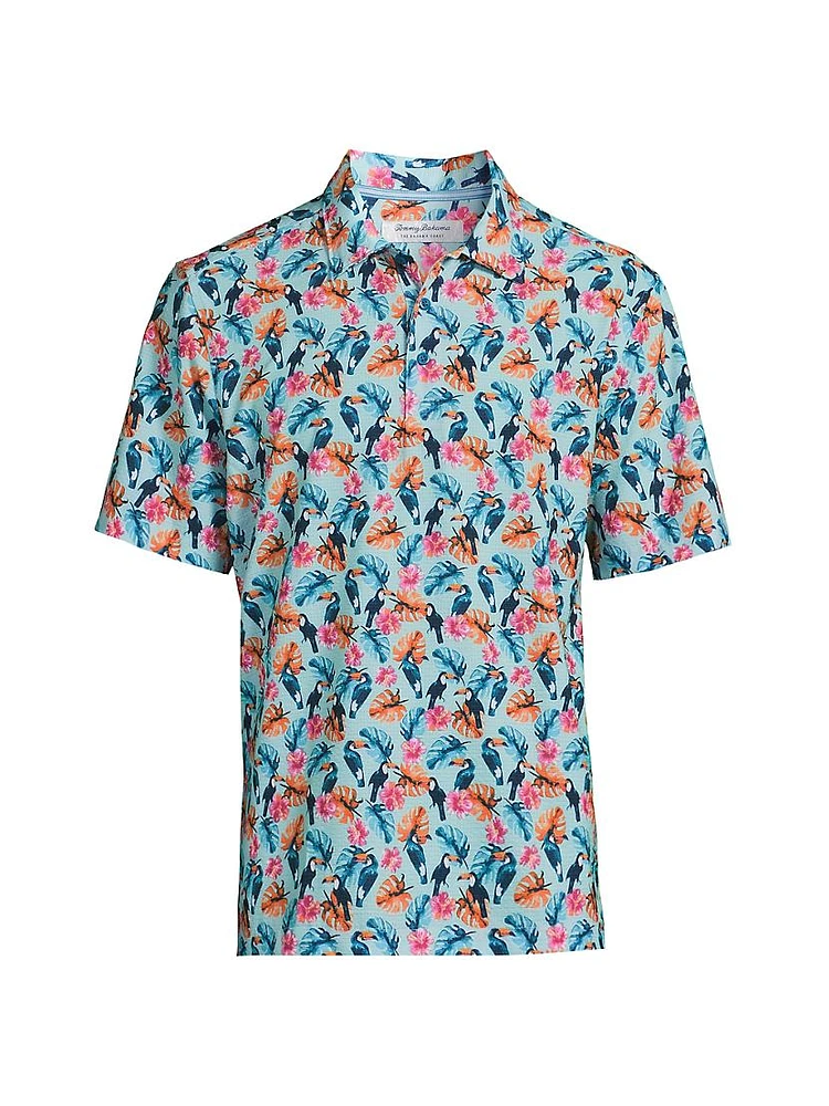 Bahama Coast You Can Toucan Polo Shirt