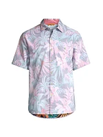 Nova Wave Midnight Tropics Button-Front Shirt