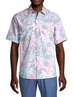 Nova Wave Midnight Tropics Button-Front Shirt