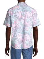 Nova Wave Midnight Tropics Button-Front Shirt