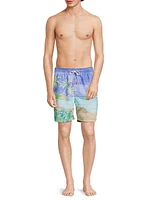 Naples Azul Lagoon Swim Trunks