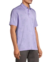 Palm Coast Palmera Jacquard Polo Shirt