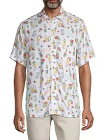 Veracruz Cay Brewhama Button-Front Shirt