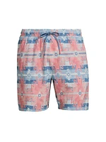 Shorelite Graphic Swim Trunks