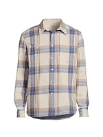 The Surf Plaid Cotton Flannel Shirt