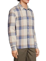 The Surf Plaid Cotton Flannel Shirt