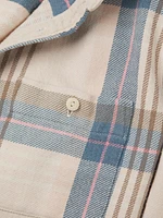 The Surf Plaid Cotton Flannel Shirt