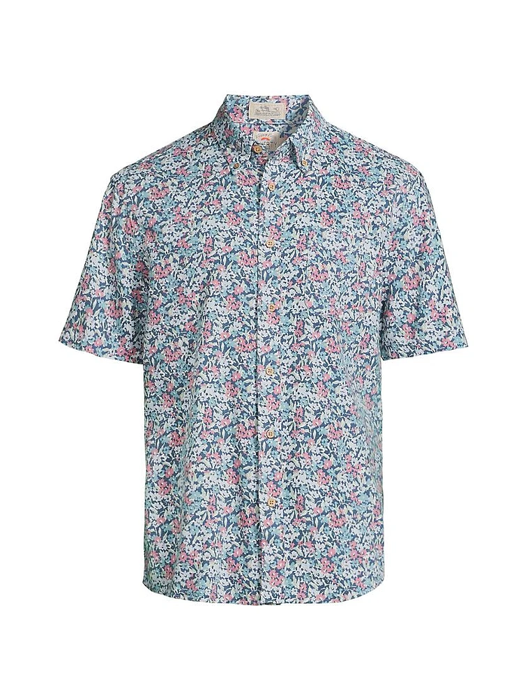 Breeze Floral Button-Down Shirt