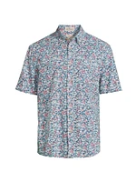 Breeze Floral Button-Down Shirt