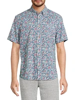 Breeze Floral Button-Down Shirt