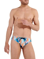 Port Cros Graphic Swim Briefs