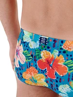 Dino Floral Swim Briefs