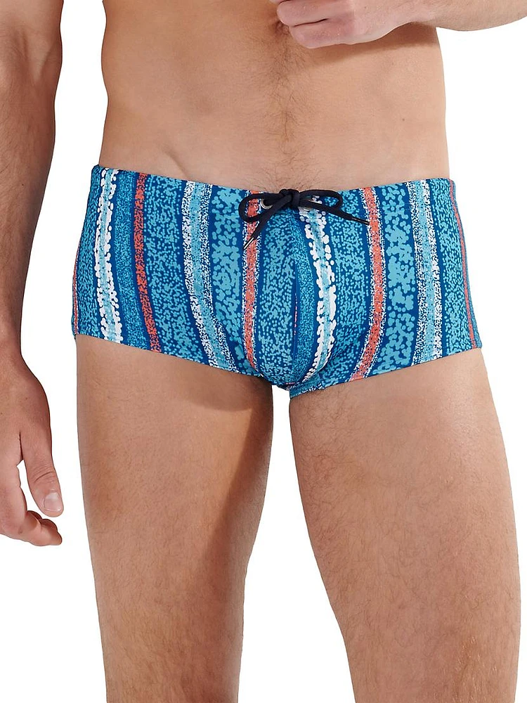 Harrisson Abstract Swim Trunks