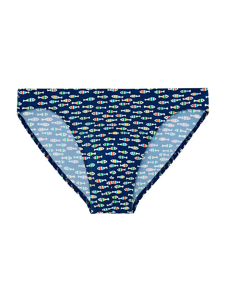 Trouville Geometric Swim Briefs