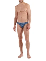 Trouville Geometric Swim Briefs