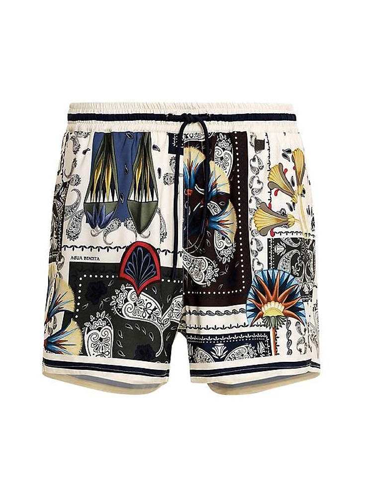 Returning To The Roots Cassius Cipres Swim Trunks