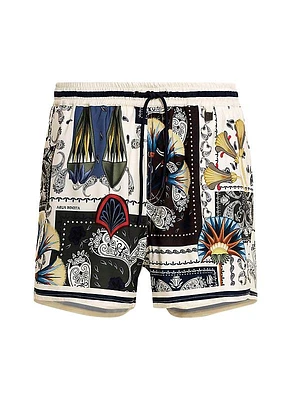 Returning To The Roots Cassius Cipres Swim Trunks