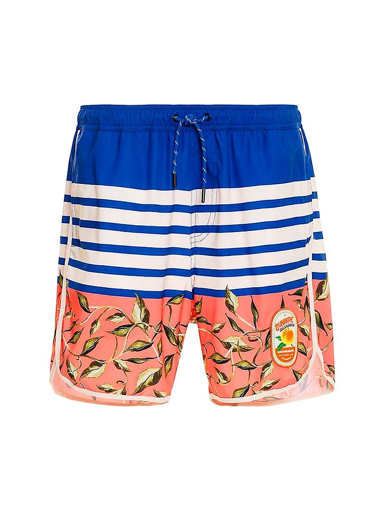 Returning To The Roots Liam Seed Swim Trunks