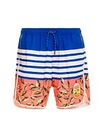 Returning To The Roots Liam Seed Swim Trunks