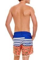 Returning To The Roots Liam Seed Swim Trunks