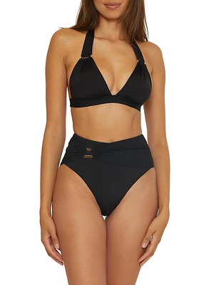 Monaco High Waist Bikini Bottom