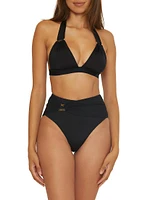 Monaco High Waist Bikini Bottom