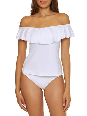 Monaco Ruffled Tankini Top