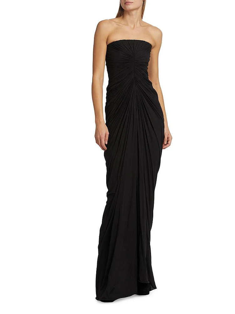 Radiance Bustier Strapless Gown