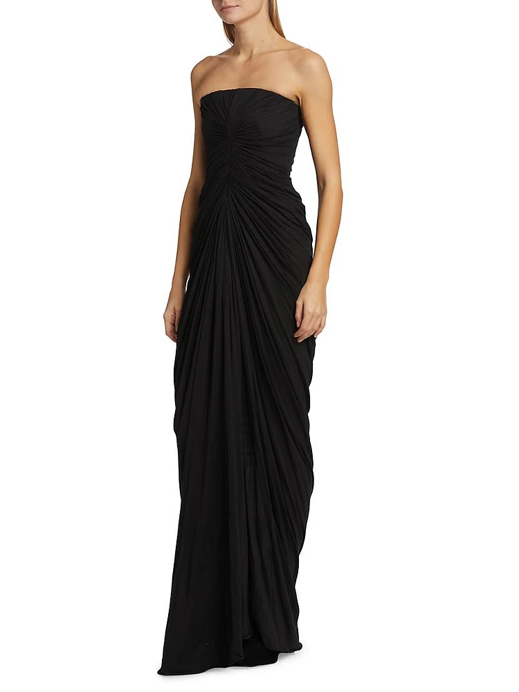 Radiance Bustier Strapless Gown