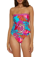 Meilani Floral Tankini Top