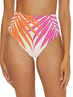 Sheer Tropic High Bikini Bottom