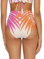 Sheer Tropic High Bikini Bottom