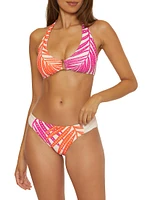 Sheer Tropics Halter Bikini Top