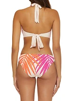 Sheer Tropics Halter Bikini Top