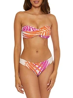 Sheet Tropics Bandeau Bikini Top