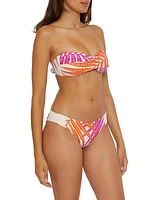 Sheet Tropics Bandeau Bikini Top