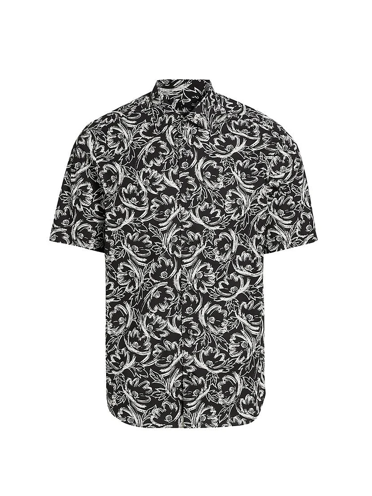 COLLECTION Scribble Floral Shirt